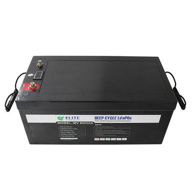 Rechargeable12V 200Ah Lifepo4 Battery Deep Cycle Lithium Iron